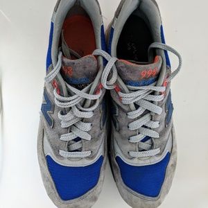 New Balance 997  Blue and Gray Sneakers